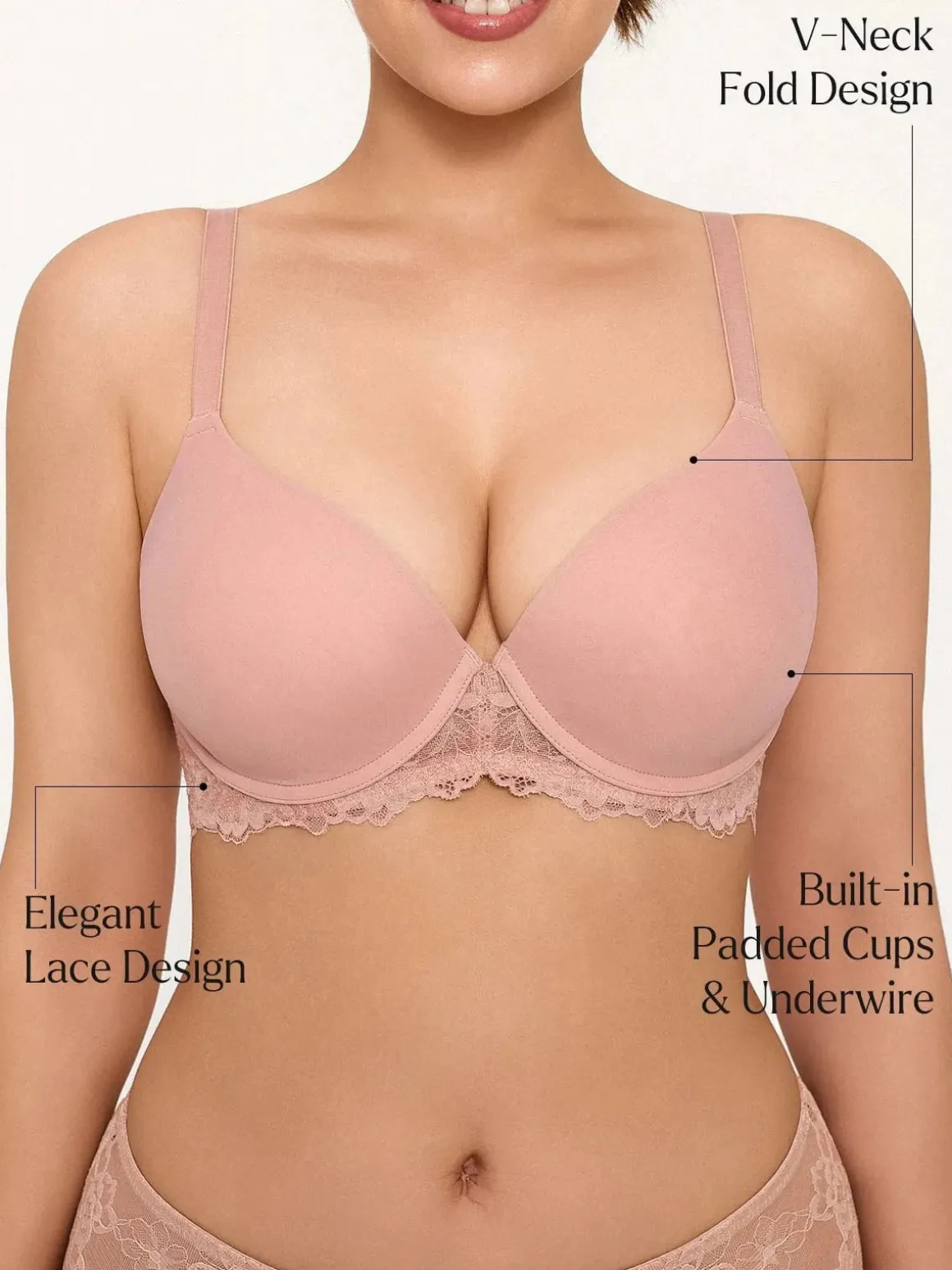 Delicate Embrace Lace Underwire Bra