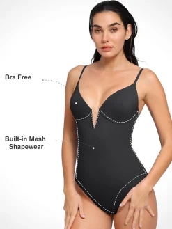 Shapewear Body-Sculpting Swimsuits