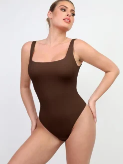 Shapewear CloudSense Tank Neck Low Back Sculpting Bodysuit