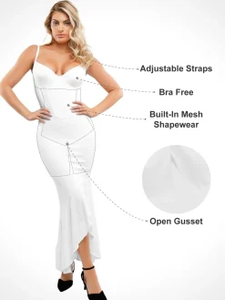 Shapewear Hourglass Corset Maxi Dress or Thong Bodysuit