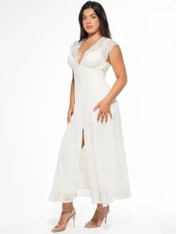 Shapewear Lace Fantasy Mini & Maxi Sculpting Dress Set