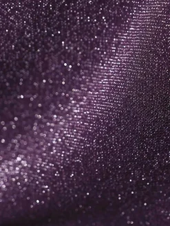 Shapewear Metallic Knit Bodycon Sculpting Midi Slip Dress
