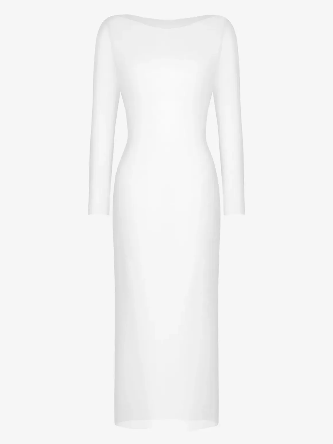 Shapewear Modal Dress Sheer Mesh Cover-Up Set