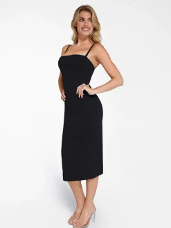 Shapewear Sculpting Midi Tube Dress or Shrug or Set