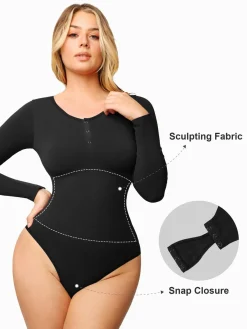 Shapewear Seamless Modal Smoothing Thong Bodysuits