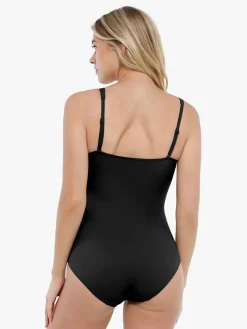 Shapewear Solid Sculpting One-Piece Swimsuit